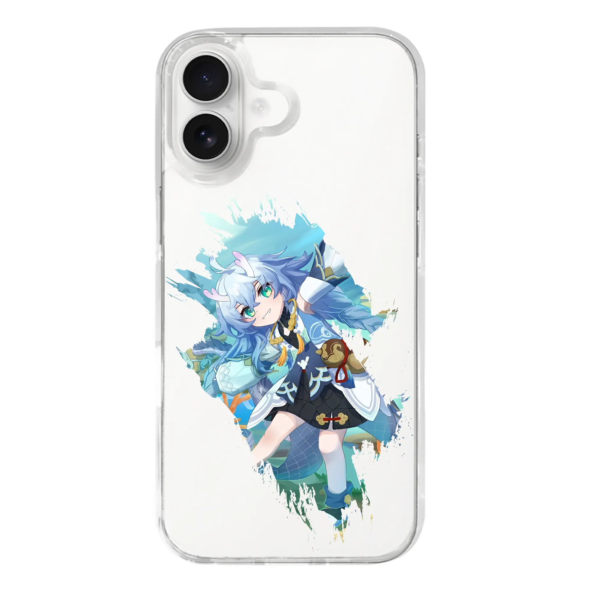 崩壊：スターレイル グッズ 白露 - iPhone 17シリーズ 透明スマホケース – 薄型・耐衝撃・精密フィット保護カバー